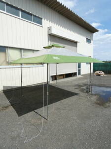 S)#Coleman Coleman instant Canopy 330 tarp 2000013582 camp outdoor present condition goods @200(04)