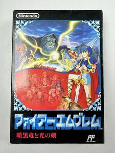 ♪【中古】Nintendo ファミリーコンピュータ 箱付き ソフト ファイアーエムブレム 暗黒竜と光の剣 任天堂 ファミコン カセット ＠送370(5)