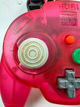 ♪【中古】HORI Nintendo 64用 コントローラ ホリパッド64 任天堂 N64 ロクヨン 動作未確認 ＠60(5)_画像3