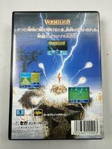 ♪【中古】SEGA MEGA DRIVE 箱 説明書 付き ソフト ヴァーミリオン セガ メガドライブ カセット 動作未確認 ＠送料520円(5)_画像2