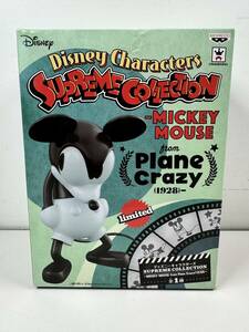 ♪【未開封】Disney ディズニーキャラクターズ SUPREME COLLECTION MICKEY MOUSE from Plane Crazy 1928 ② ミッキー フィギュア ＠60(5)