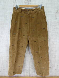 * BROOKS BROTHERS corduroy pants . cotton W32 Brooks Brothers @ postage 520 jpy 