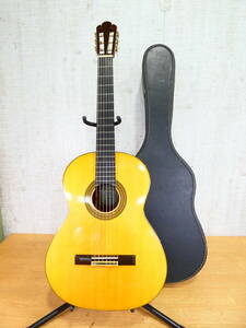 【S) USED!Shinano クラシックギター CONCERT GUITAR SC-20②★信濃/シナノ/ガットギター/ケース付き＠170（5）】