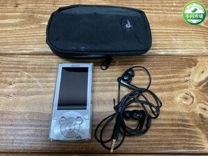 【YI-1162】WALKMAN NW-A857 SONY ソニー クリア カバー イヤホン MDR-NWNC33 付き セット 現状品 東京引取可【千円市場】