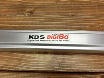 【W8-0024】KDS DIGIBO デジボー デジタル表示伸縮ポール PM-4016B 6段 4ｍ 現状品 東京引取可【千円市場】_画像3