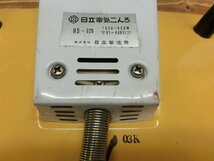 【W8-0017】1円 昭和レトロ 当時物 希少 日立 電気コンロ こんろ HS-626 黄色系 卓上コンロ 通電確認済 現状品 東京引取可【千円市場】_画像5