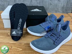 【YL-0159】新品 未使用 adidas/アディダス athletics24/7Trainer トレーニングシューズ /28.5cm グレー系 東京引取可【千円市場】