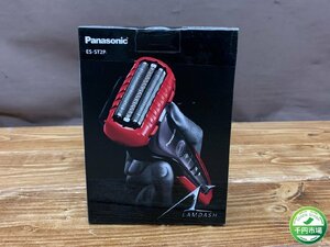 【T5-3010】新品 未使用・未開封 Panasonic メンズシェーバー LAMDASH ES-ST2P 赤/レッド パナソニック 東京引取可【千円市場】