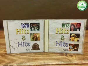 【YL-0233】CD 1973/1970 ヒット・シングルス　Hits & Hits　全曲オリジナル音源　歌詞解説書付　2点 セット まとめ【千円市場】