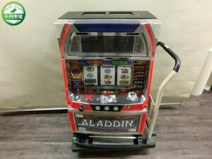[YO-1031]ALADDIN Aladdin Evolution 4 serial number? slot slot machine door / setting key attaching home use power supply Junk Tokyo pickup only [ thousand jpy market ]