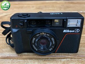 【YE-0098】Nikon ニコン L35AD コンパクトフィルムカメラ ISO 35mm 1:2.8 東京引取可【千円市場】