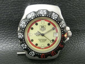 【O-6528】TAG Heuer タグホイヤー Professional プロフェッショナル フォーミュラ1 WA1211 クオーツ メンズ腕時計 電池交換済【千円市場】