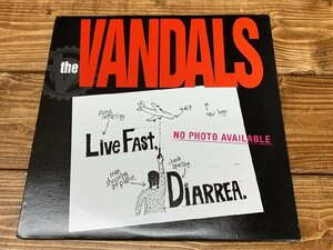 【WB-0547】The Vandals「Live Fast Diarrhea」LP（12インチ）/Nitro Records(1580-1)/洋楽ロック 東京引取可【千円市場】
