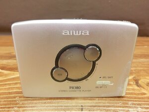 [N-6204] retro aiwa Aiwa portable cassette player HS-PX380 junk treatment Tokyo pickup possible [ thousand jpy market ]