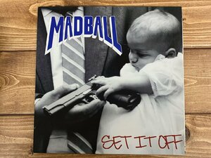 【WB-0554】Madball(マッドボール)「Set It Off」LP（12インチ）/Roadrunner Records(RR 8991-1)/Rock 東京引取可【千円市場】