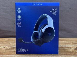 【Y-0065】未使用 未開封 Razer Kaira X PS4 PS5 PC 有線ヘッドセット ゲーミングヘッドホン 東京引取可【千円市場】