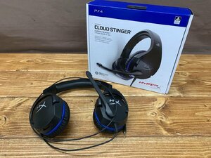 【Y-0060】HYPER X CLOUD STINGER PS4 プレイステーション4 ゲーミングヘッドセット 現状品 東京引取可【千円市場】