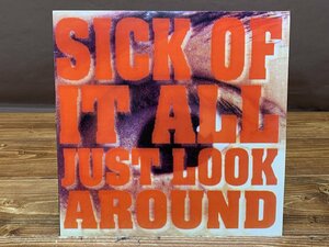 【WB-0517】カラーレコード Sick Of It All/Just Look Around/シックオブイットオール/LPレコード/ロック/アナログ盤【千円市場】