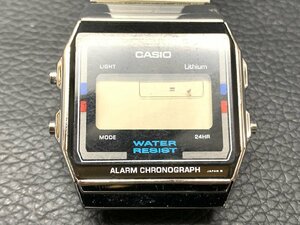 【WL-0307】CASIO カシオ WATER RESIST クオーツ A156W デジタル メンズ腕時計 現状品 東京引取可【千円市場】