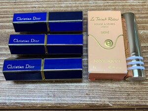 [N-6249] almost unused set Christian Dior 766 365 564 Dior rouge other lipstick lipstick summarize Tokyo pickup possible [ thousand jpy market ]