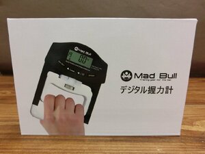 【OY-3423】即決 新品 未使用 デジタル握力計 ヘルスケア MAD BULL 東京引取可【千円市場】