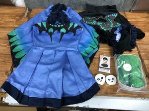 [W5-0389]hololive tent Live . feather ... wig attaching set Vtuber costume play clothes present condition goods including in a package possible [ thousand jpy market ]