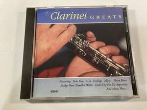 【1】【ジャンクCD】10380 Clarinet GREATS