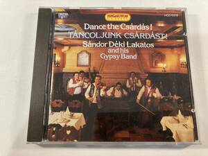 【1】【ジャンクCD】10382 Sandor Deki Lakatos And His Gipsy Band／Dance The Csardas !