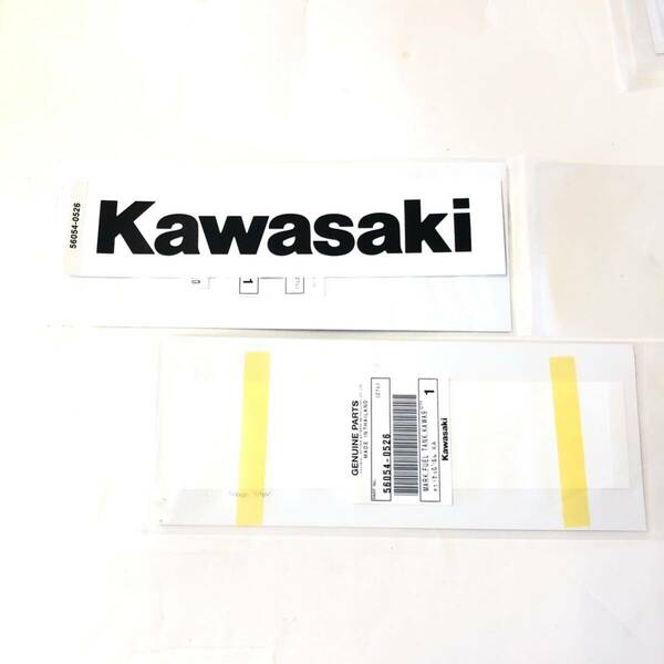 カワサキ Kawasaki デカール 開封済み