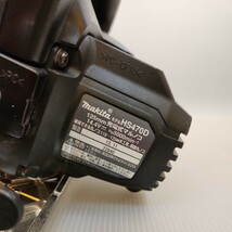 即決　中古　14.4v　125mm　充電式マルノコ　makita　HS470D　バッテリー1個　充電器　ケース　動作確認済み　送料無料_画像4