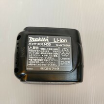 即決　中古　14.4v　125mm　充電式マルノコ　makita　HS470D　バッテリー1個　充電器　ケース　動作確認済み　送料無料_画像8