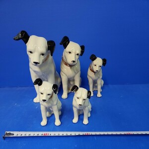 used Victor dog 5 point nippers dog ceramics ornament free shipping 