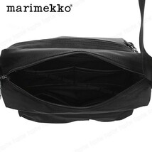 【新品・送料無料】マリメッコ ショルダーバッグ 047241 999 ブラック 黒 Marimekko MY THINGS マイシングス ユニセックス 即決_画像5