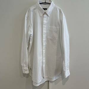 エンジニアドガーメンツ　19th BD Shirt オックスフォード　ホワイト　M ボタンダウン　オックスフォードシャツ　engineered garments