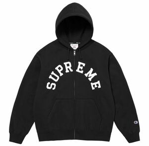 Supreme Champion Zip Up Hooded Sweatshirt