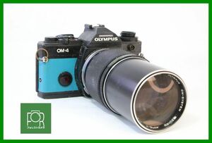 【同梱歓迎】ジャンク■OLYMPUS OM-4 ブラック / OM-SYSTEM E.ZUIKO AUTO-T 200mm F4■EEE1635