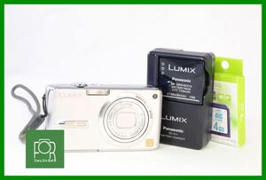 良品■到着後即使える■Panasonic LUMIX DMC-FX07 シルバー■バッテリー・チャージャー・4GB SDカード付き■EEE2453