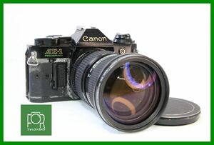 【同梱歓迎】ジャンク■Canon AE-1 PROGRAM ブラック / FD 35-105mm F3.5■EEE2817