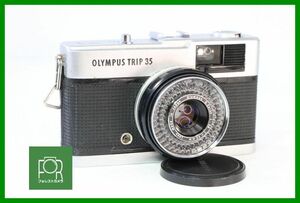 【同梱歓迎】実用■オリンパス OLYMPUS TRIP 35■ハーフサイズカメラ■絞り・赤ベロ完動■1