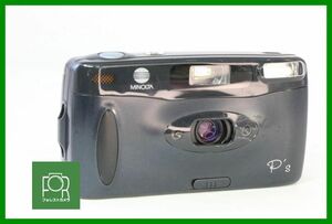 【同梱歓迎】実用■ミノルタ MINOLTA P’s■フラッシュも完動■526