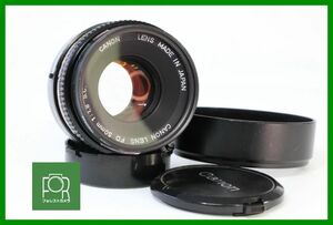 【同梱歓迎】【動作保証・点検済】良品■キヤノン Canon FD 50mm F1.8 S.C.■818