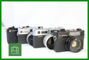 【同梱歓迎】ジャンク■ヤシカ YASHICA ELECTRO 35 GX×2個+35 CCN+35.■901