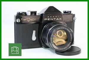 【同梱歓迎】実用■ペンタックス PENTAX SP + Super-Takumar 55mm F1.8 前期型■シャッター全速・露出計完動■EEE2301