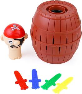 大きな海賊樽 子供のおもちゃ インタラクティブな小さなテーブルゲーム