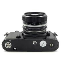 【 整備済・動作保証 】Nikon ニコン FE ブラックペイント ／ Ai NIKKOR 50mm f1.4 _画像5