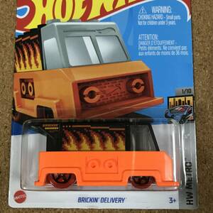 (08-104o) BRICKIN' DELIVERY, ベーシックカー【ホットウィール】