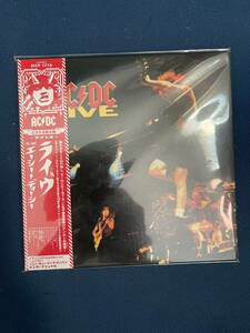 AC/DC LIVE 紙ジャケット