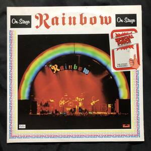 ★英カットUK Repress 美盤【Rainbow/On Stage】★