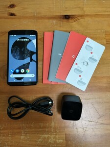 Google Nexus6★XT1100★SIMフリー★OS【Android11】カスタムROM★6インチ/有機EL液晶★純正ターボ充電器付き■美品■