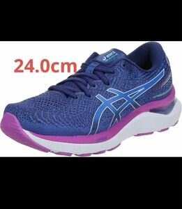 24.0cm、asics アシックス ランニングシューズ GEL-CUMULUS 24